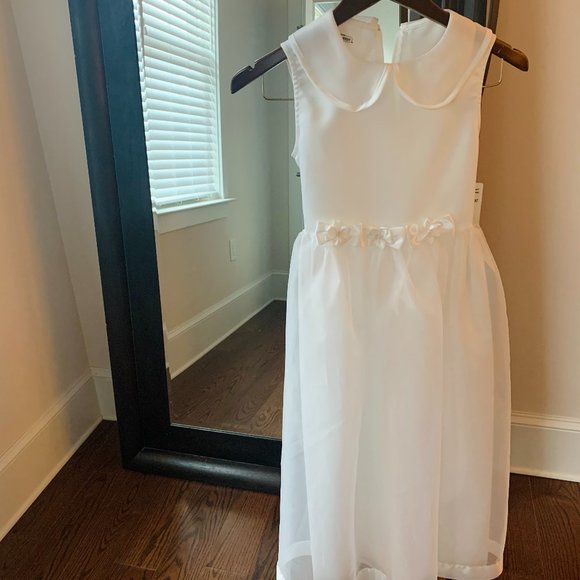 Two Piece Flower Girl Dress - Picture 3 of 6